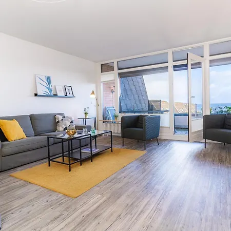 Апартаменты Seaside Mit Direktem Strandblick & 2 Balkone